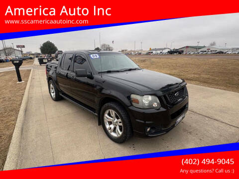 2009 Ford Explorer Sport Trac for sale at America Auto Inc in South Sioux City NE