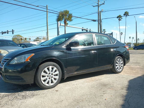 2013 Nissan Sentra for sale at TROPICAL MOTOR SALES in Cocoa FL