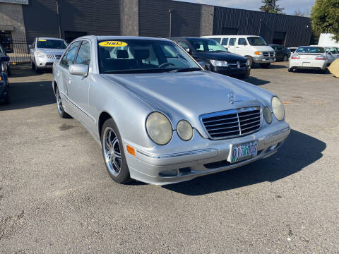 2002 Mercedes-Benz E-Class for sale at Direct Auto Sales in Salem OR