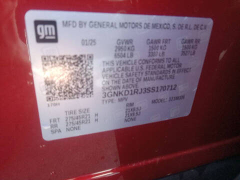 2025 Chevrolet Blazer EV RS