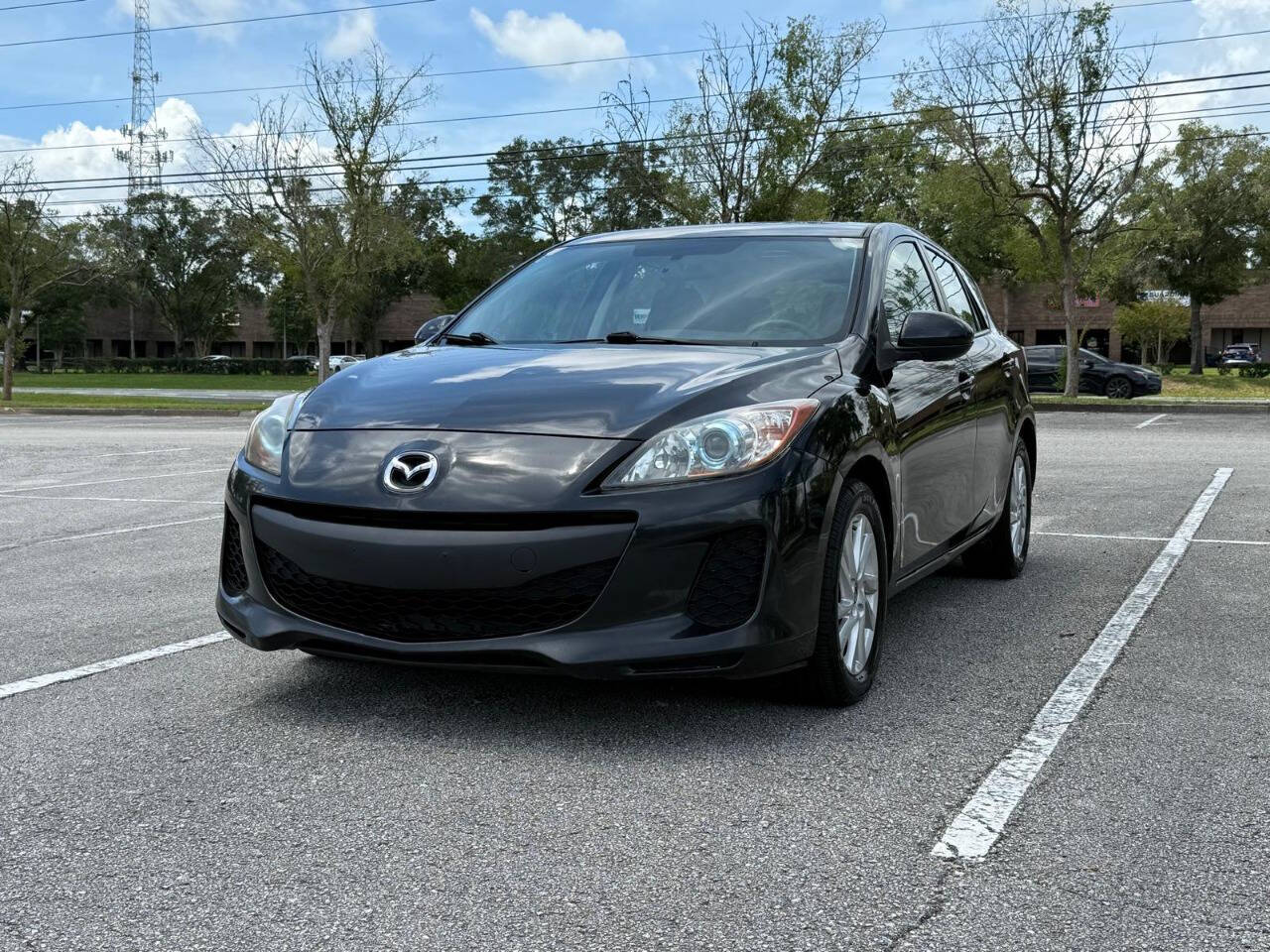 Black 2013 Mazda Mazda3 i Touring i Touring 4dr Hatchback 6A 1