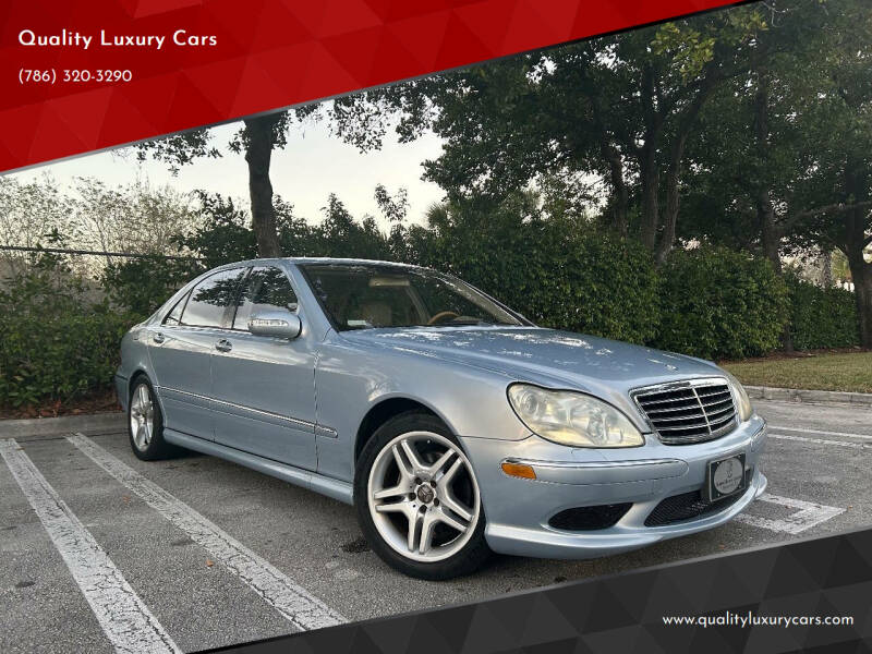 2006 Mercedes-Benz S-Class for sale at Quality Luxury Cars in North Miami FL