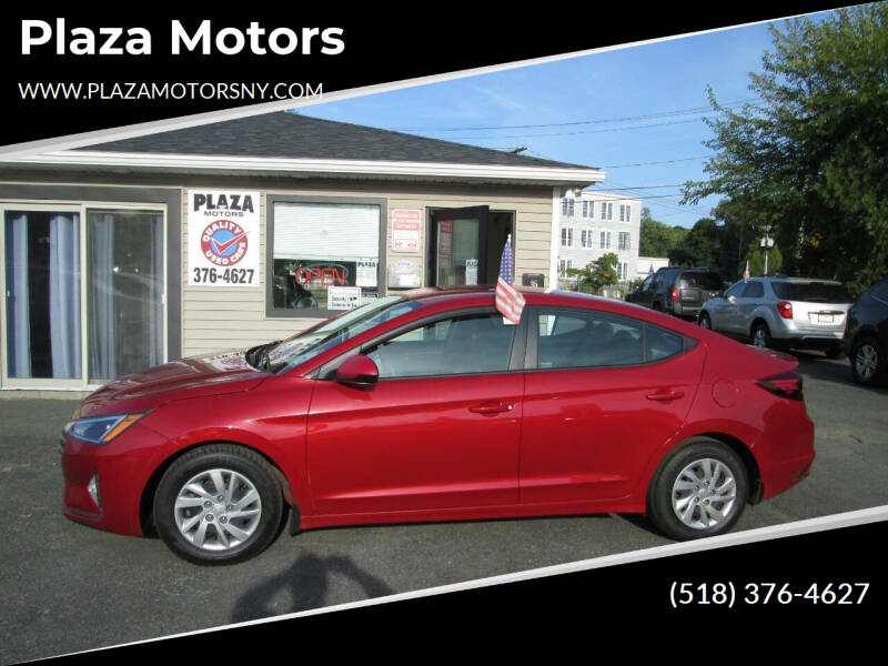 2020 Hyundai Elantra for sale at Plaza Motors in Rensselaer NY