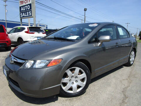 2006 Honda Civic for sale at TRI CITY AUTO SALES LLC in Menasha WI