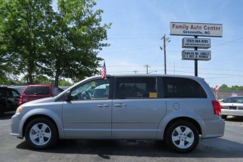2013 Dodge Grand Caravan for sale at FAMILY AUTO CENTER in Greenville NC
