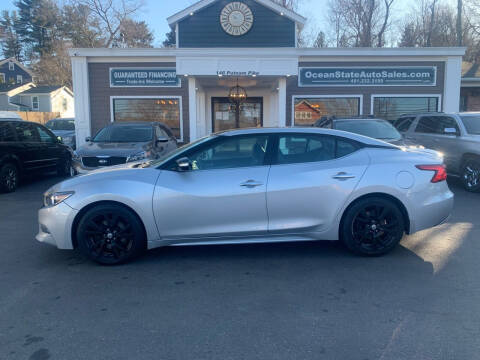 2016 Nissan Maxima for sale at Ocean State Auto Sales in Johnston RI