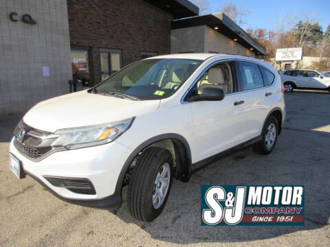 2015 Honda CR-V for sale at S & J Motor Co Inc. in Merrimack NH