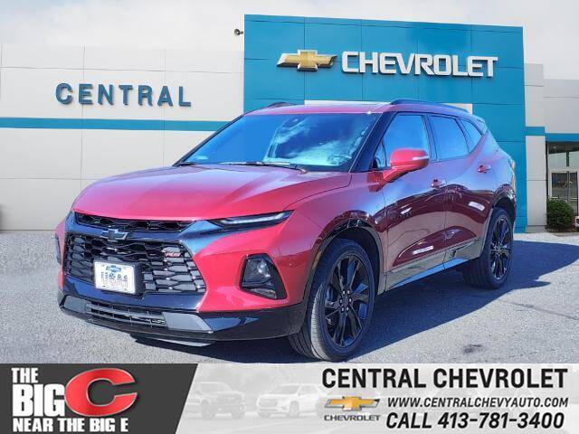2020 Chevrolet Blazer for sale at CENTRAL CHEVROLET in West Springfield MA