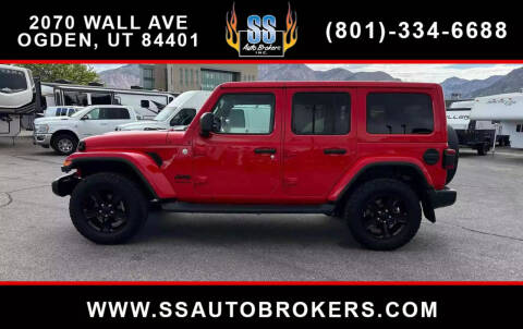 2019 Jeep Wrangler Unlimited for sale at S S Auto Brokers in Ogden UT