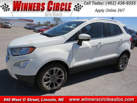 2021 Ford EcoSport for sale at Winner's Circle Auto Ctr in Lincoln NE