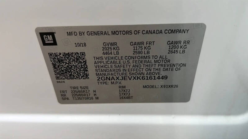 2019 Chevrolet Equinox LT