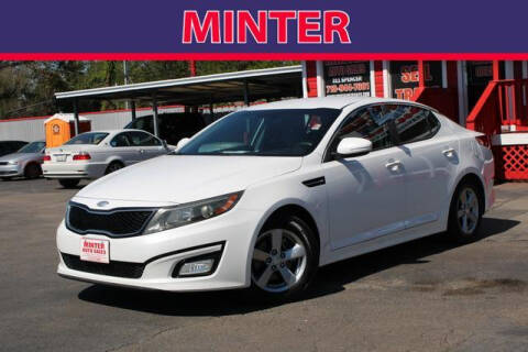 2014 Kia Optima for sale at Minter Auto Sales in South Houston TX