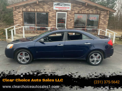 2009 Pontiac G6 for sale at Clear Choice Auto Sales LLC in Twin Lake MI