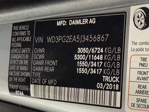 2018 Mercedes-Benz Metris