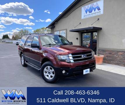 2016 Ford Expedition for sale at Western Mountain Bus & Auto Sales in Nampa ID