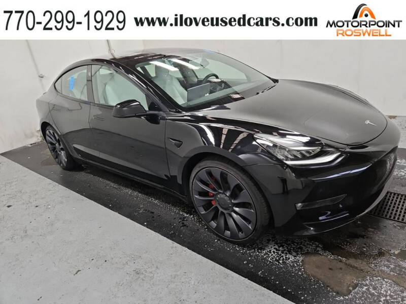 2021 Tesla Model 3 for sale at Motorpoint Roswell in Roswell GA
