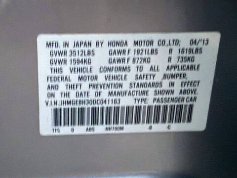 2013 Honda Fit
