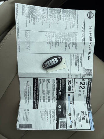 2014 Nissan Pathfinder Platinum