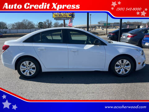 2016 Chevrolet Cruze Limited for sale at Auto Credit Xpress - Sherwood in Sherwood AR