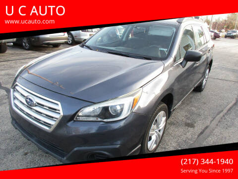 2015 Subaru Outback for sale at U C AUTO in Urbana IL