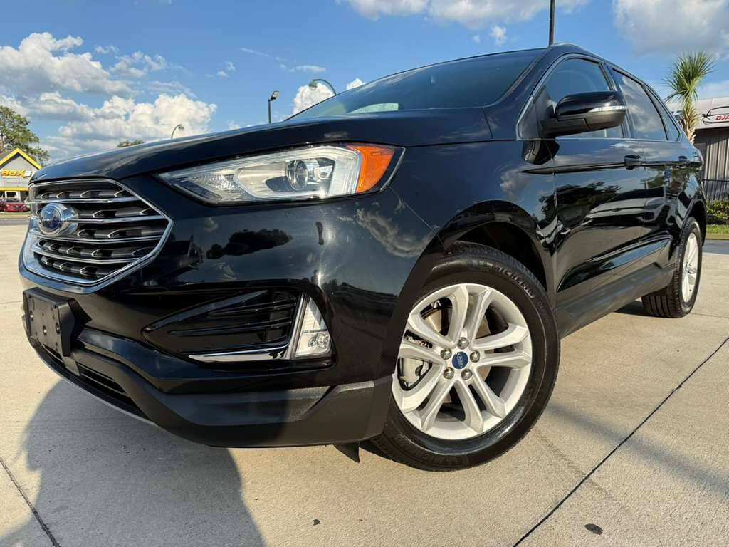 Black 2019 Ford Edge SEL SEL 4dr Crossover 23