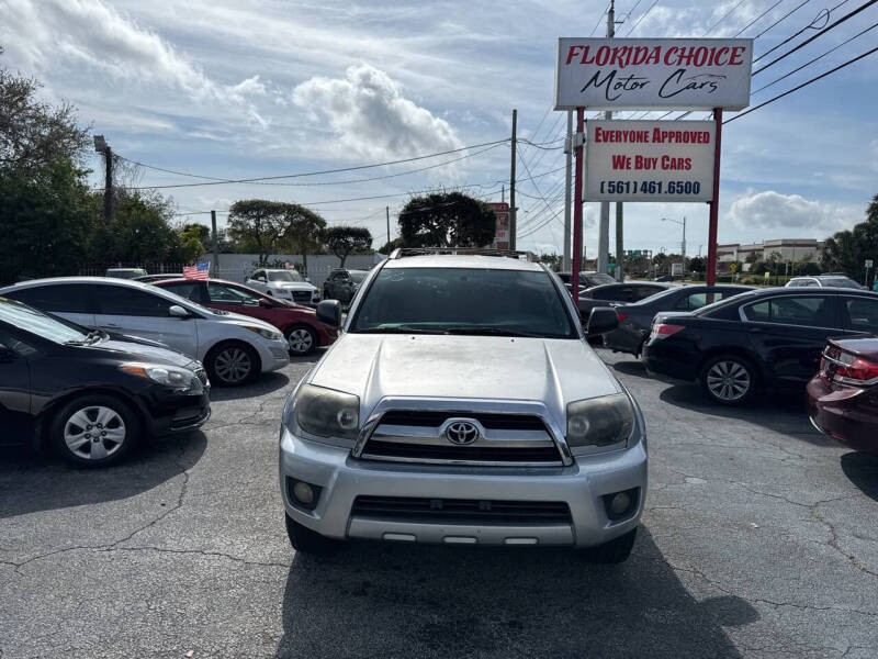 2006 Toyota 4Runner for sale at Florida Choice Motorcars in West Palm Beach FL