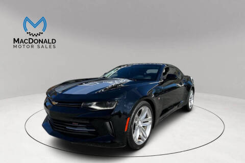 2017 Chevrolet Camaro for sale at MacDonald Motor Sales in High Point NC