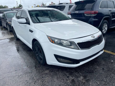 2013 Kia Optima for sale at America Auto Wholesale Inc in Miami FL