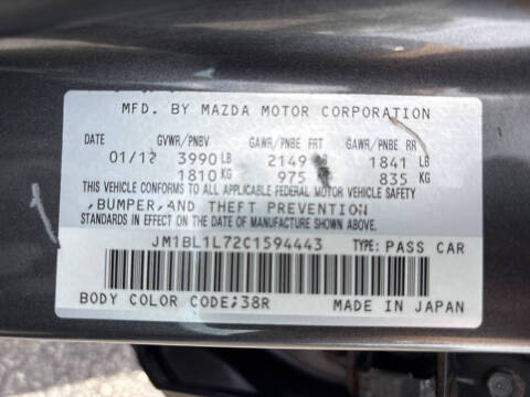 2012 Mazda MAZDA3 i Touring