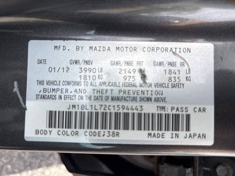 2012 Mazda MAZDA3 i Touring