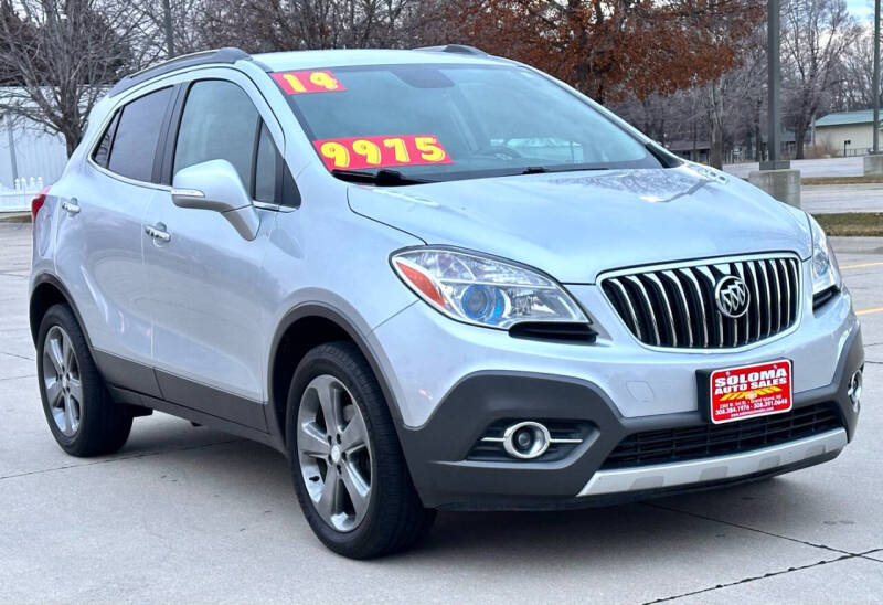 2014 Buick Encore for sale at SOLOMA AUTO SALES in Grand Island NE