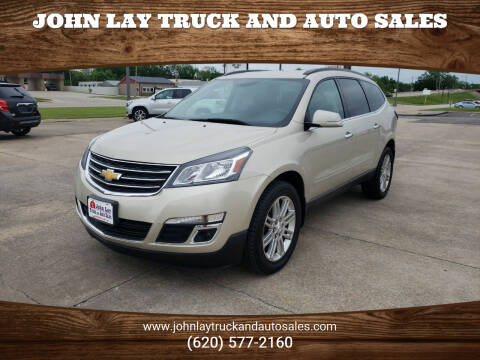 2015 Chevrolet Traverse for sale at John Lay Truck and Auto Sales in Independence KS