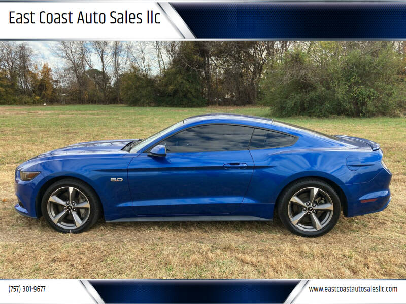 2017 Ford Mustang for sale at East Coast Auto Sales llc in Virginia Beach VA