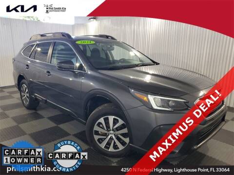 2021 Subaru Outback for sale at PHIL SMITH AUTOMOTIVE GROUP - Phil Smith Kia in Lighthouse Point FL