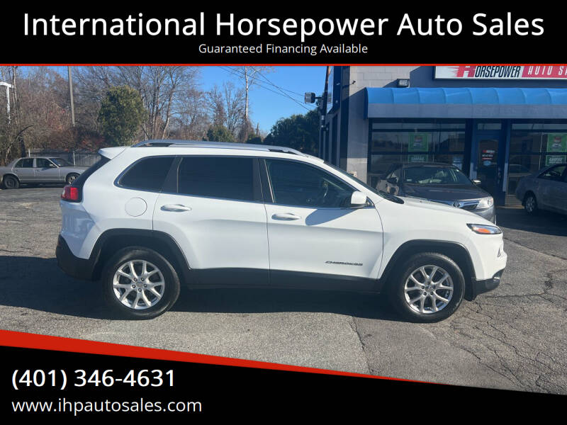 2015 Jeep Cherokee for sale at International Horsepower Auto Sales in Warwick RI