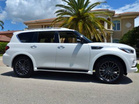 2022 Infiniti QX80 for sale at Lifetime Automotive Group in Pompano Beach FL