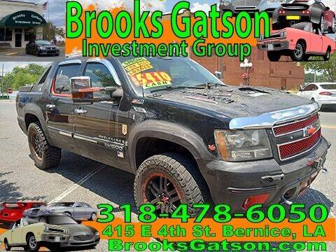 2008 Chevrolet Avalanche for sale at Brooks Gatson Investment Group in Bernice LA