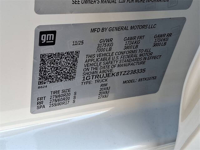 2026 GMC Sierra 1500 Elevation Standard