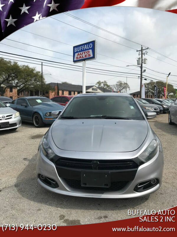 2015 Dodge Dart for sale at Buffalo Auto Sales 2 Inc in Pasadena TX