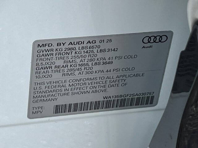 2025 Audi SQ6 e-tron quattro Prestige