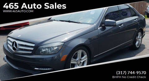 2011 Mercedes-Benz C-Class for sale at 465 Auto Sales in Indianapolis IN