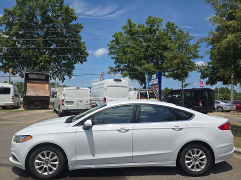 2018 Ford Fusion for sale at Econo Auto Sales Inc in Raleigh NC