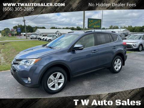 2014 Toyota RAV4 for sale at T W Auto Sales in Science Hill KY