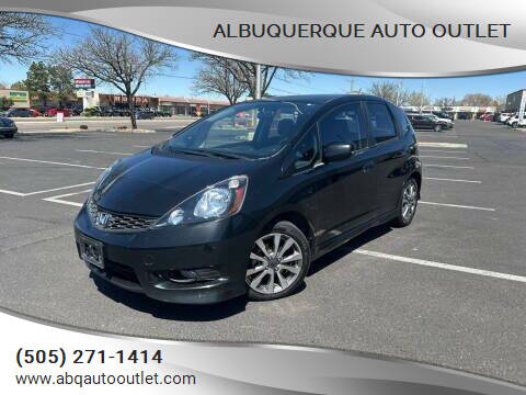 2013 Honda Fit for sale at ALBUQUERQUE AUTO OUTLET in Albuquerque NM