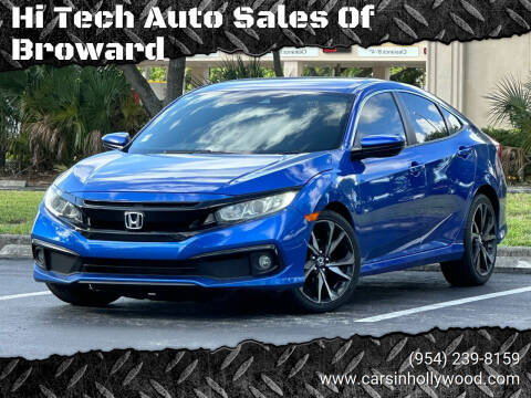 2019 Honda Civic for sale at Hi Tech Auto Sales Of Broward in Hollywood FL