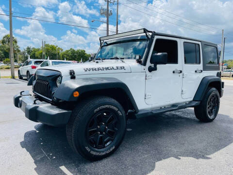 2016 Jeep Wrangler Unlimited for sale at LEVEL UP AUTO SALES in Saint Petersburg FL