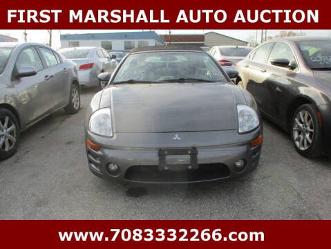 2004 Mitsubishi Eclipse for sale at First Marshall Auto Auction in Harvey IL