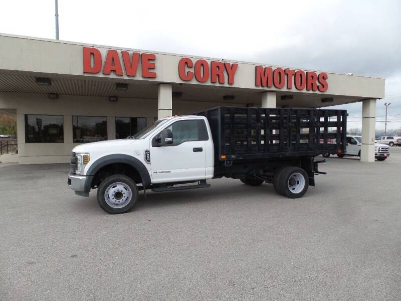 2018 Ford F-550 Super Duty for sale at DAVE CORY MOTORS in Houston TX