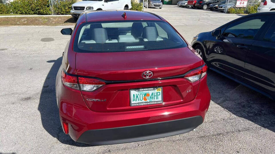 2024 Toyota Corolla for sale at The Rock Fleet MGMT LLC in Naples, FL