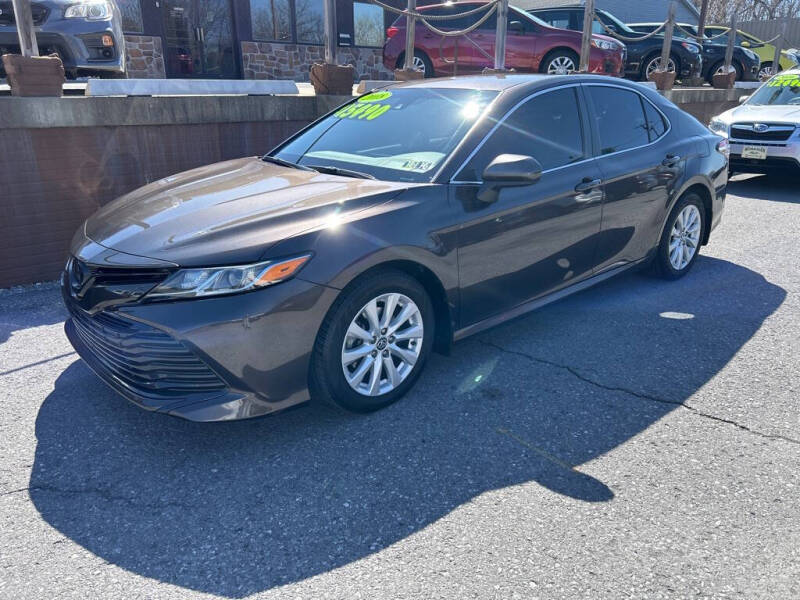 2018 Toyota Camry for sale at WORKMAN AUTO INC in Bellefonte PA